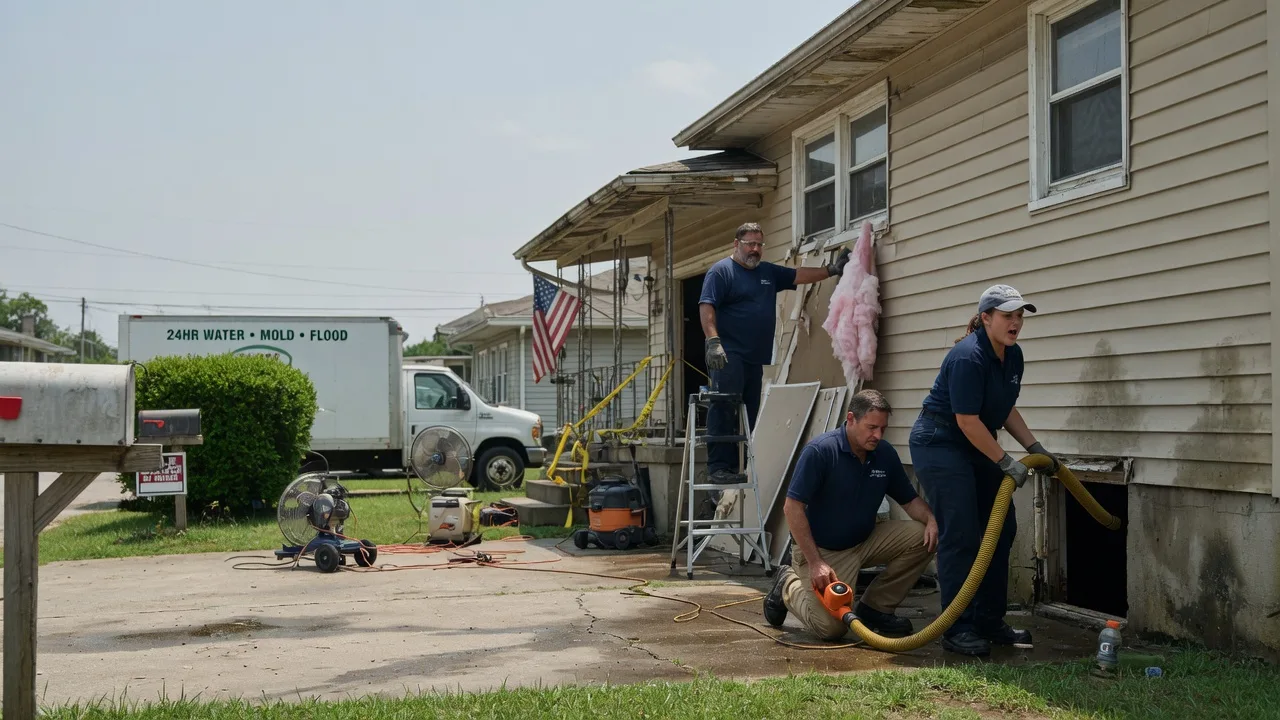 Water Damage Repair in New Manchester, WV near me